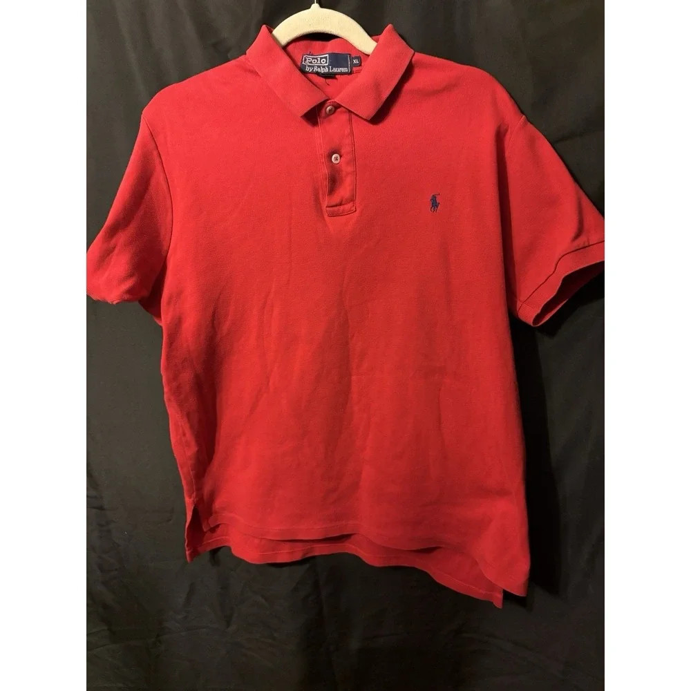 Polo Ralph Lauren Men's Classic Red Polo‎ XL